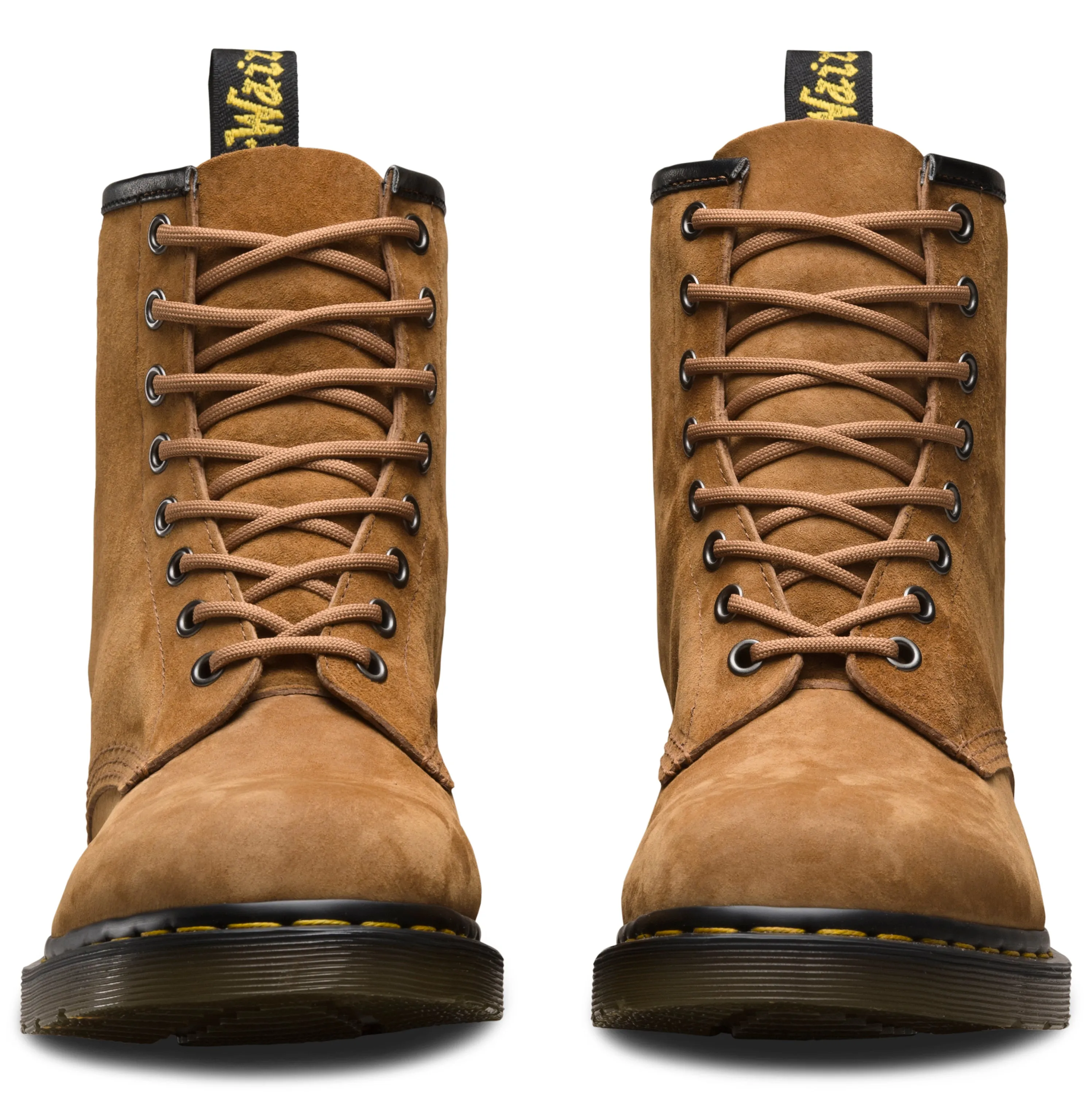 1460 Tan Soft Buck Boots