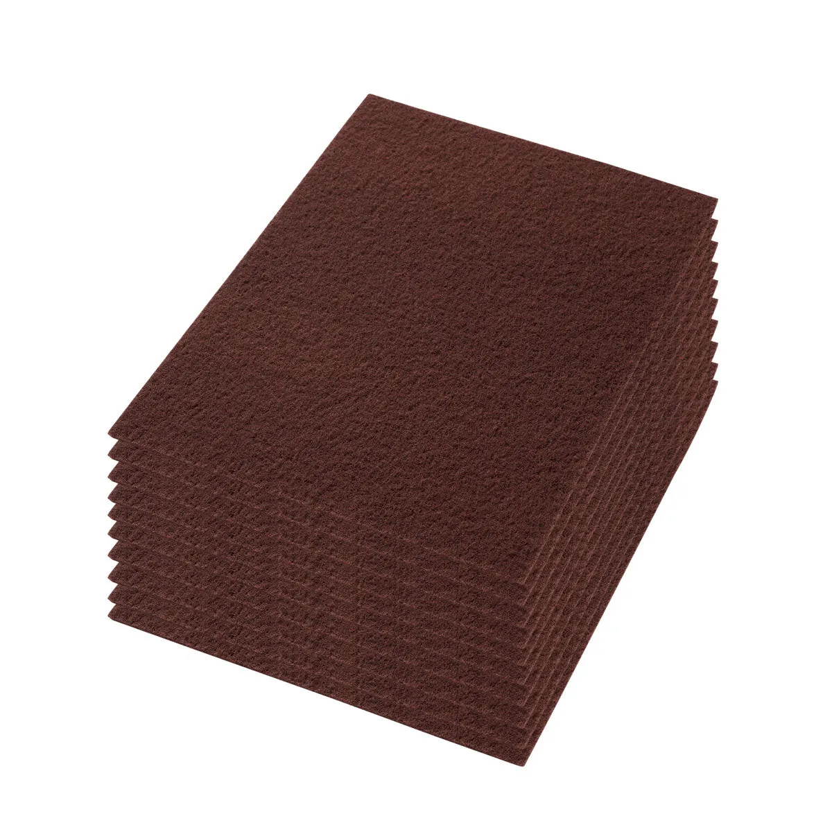 14" x 20" CleanFreak® 'Maroon X' Extreme Heavy-Duty Floor Stripping Pads - Case of 10