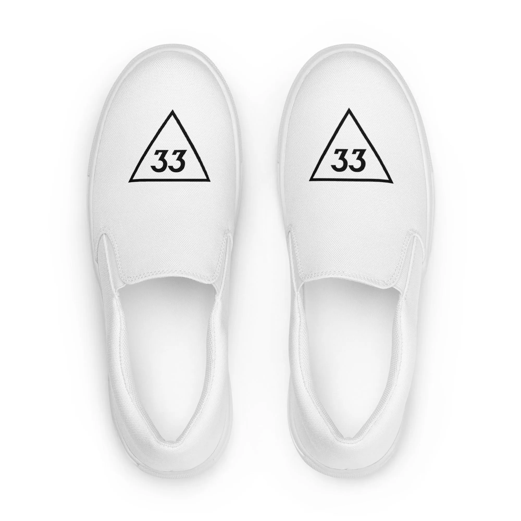 33rd Degree Scottish Rite Sneaker - Slip-on Canvas