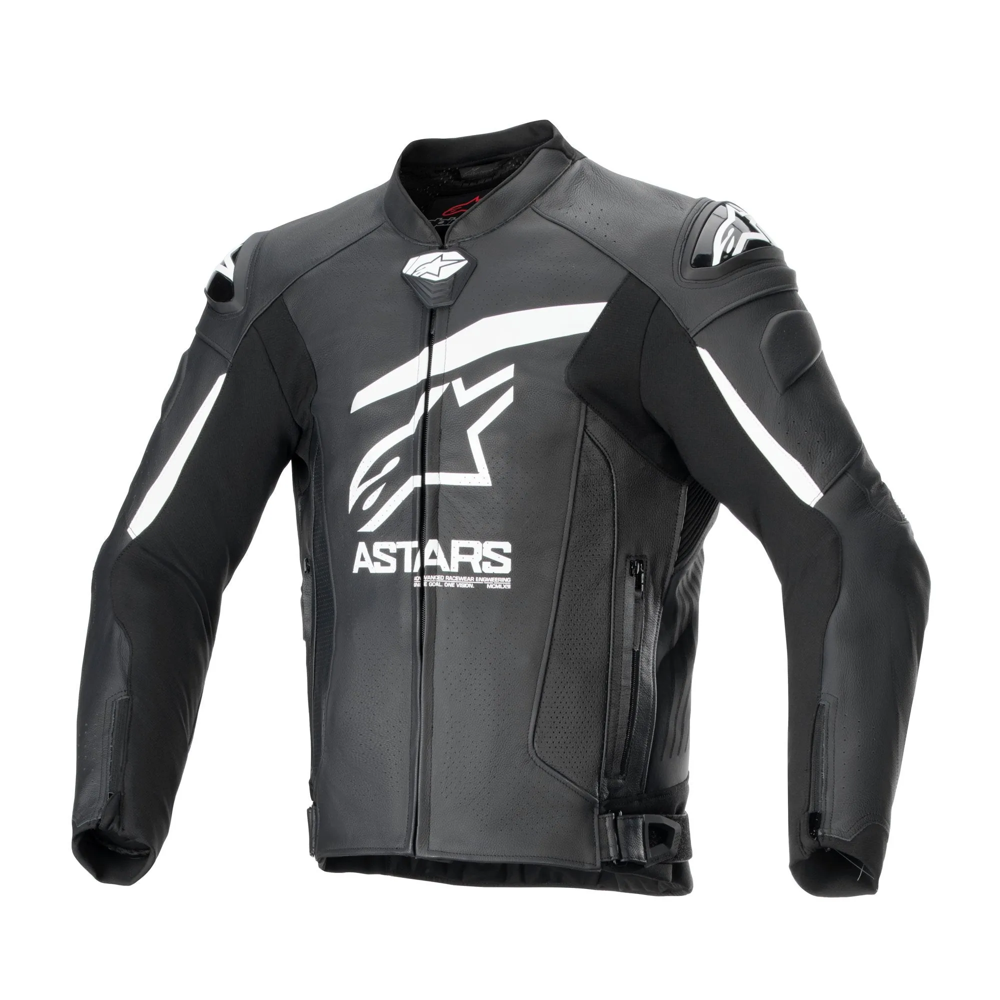 Alpinestars Gp Plus R V4 Airflow Leather Jacket Black/White