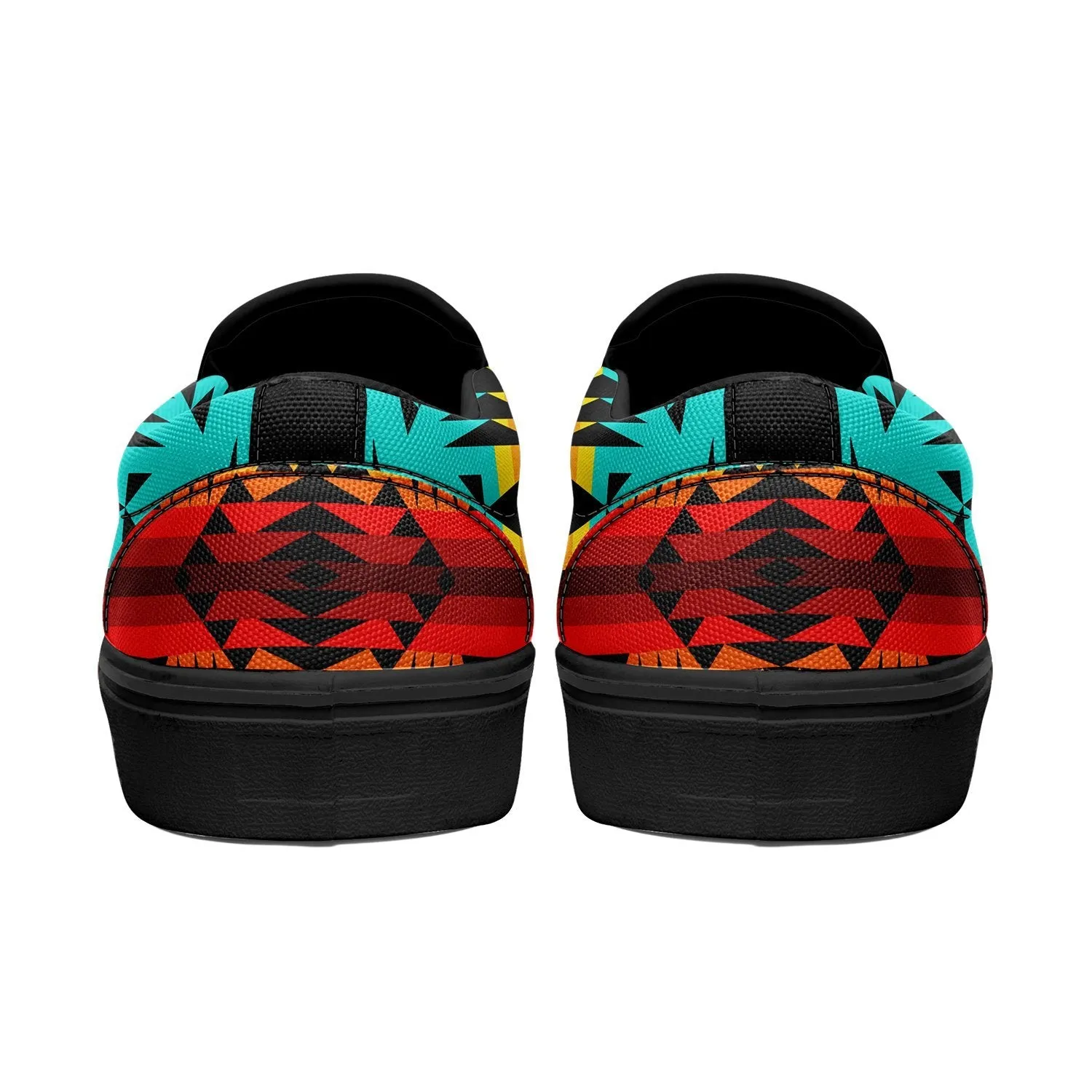 Between the Mountains Otoyimm Kid's Canvas Slip On Shoes