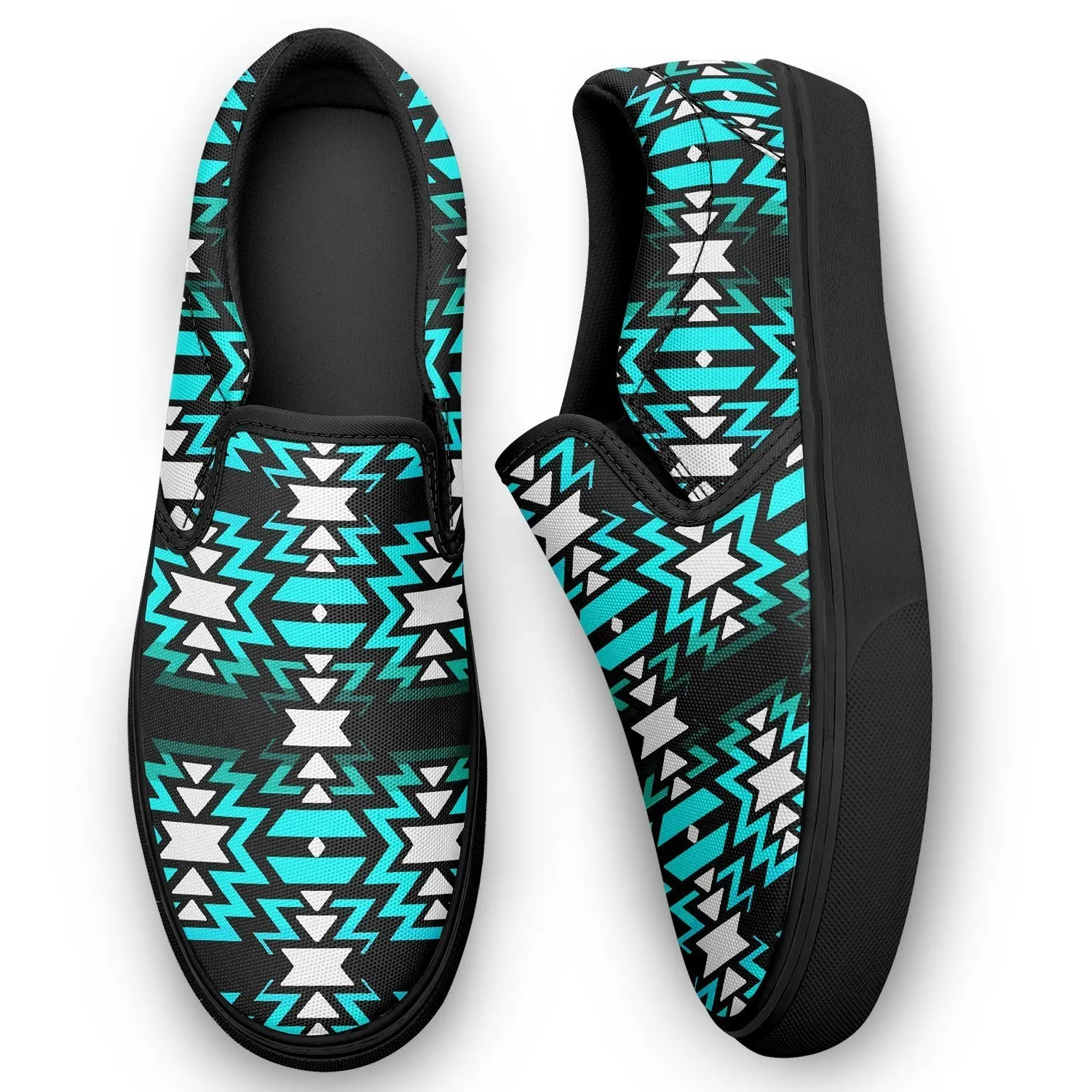 Black Fire Firefly Otoyimm Kid's Canvas Slip On Shoes