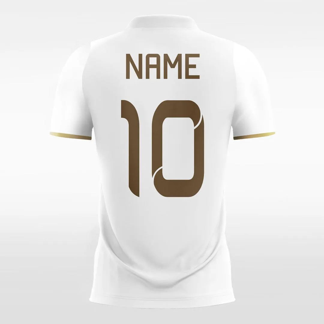 Classic Star - Custom Kids Soccer Jerseys White Design