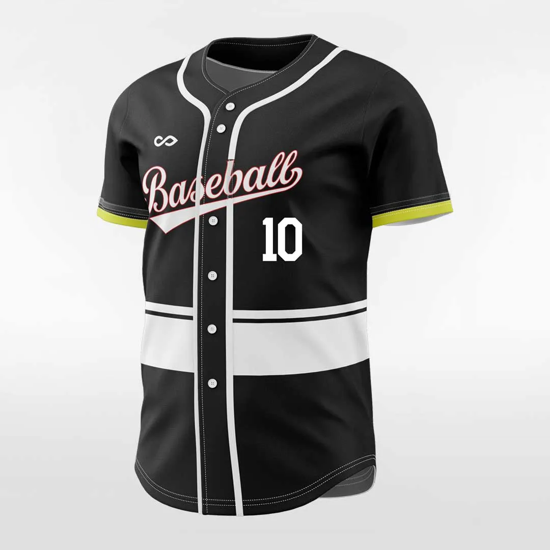 Classic2 - Customized Men's Sublimated Button Down Baseball Jersey