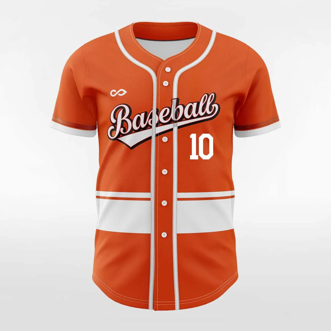 Classic2 - Customized Men's Sublimated Button Down Baseball Jersey