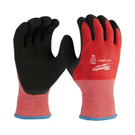 Cut Level 2 Winter Dipped Gloves - L