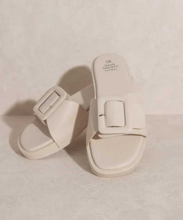 Daisy Single Buckle Slide