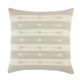 Emani EMN01 Light Grey/Cream Pillow