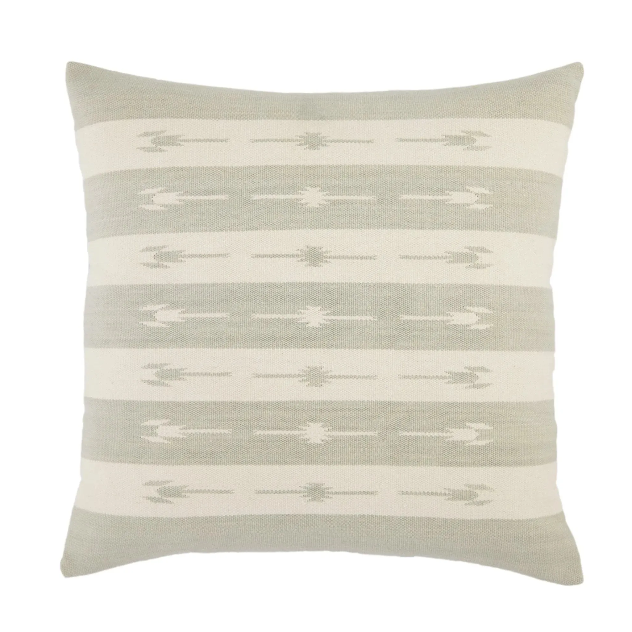 Emani EMN01 Light Grey/Cream Pillow