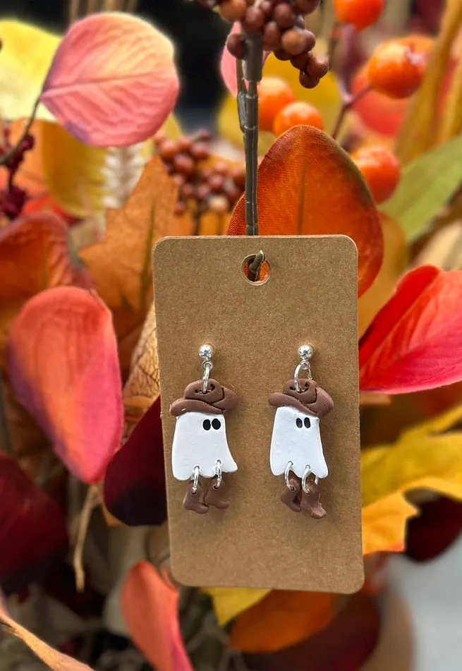 Fall/Halloween Clay Earrings