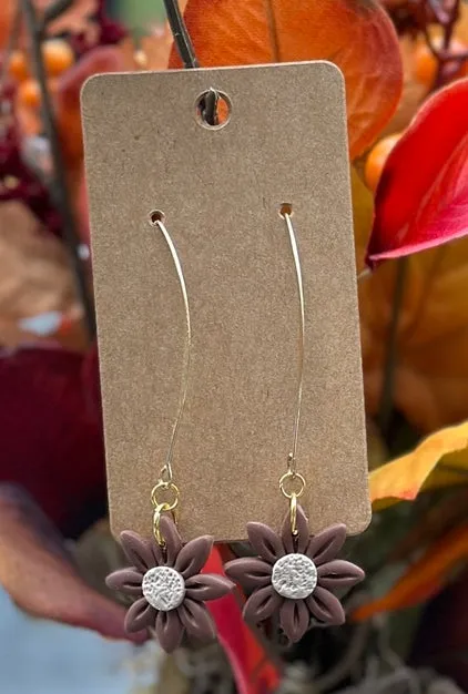 Fall/Halloween Clay Earrings