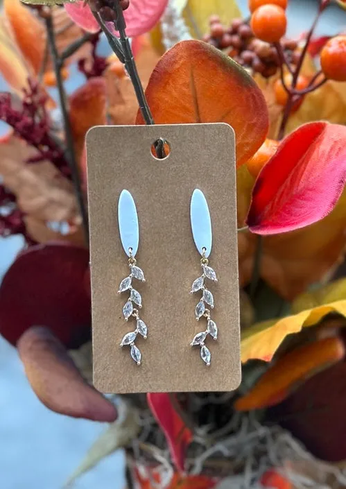 Fall/Halloween Clay Earrings