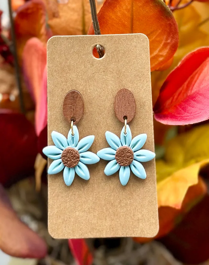 Fall/Halloween Clay Earrings