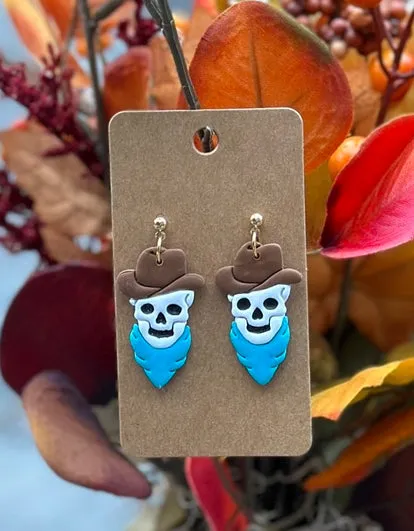 Fall/Halloween Clay Earrings