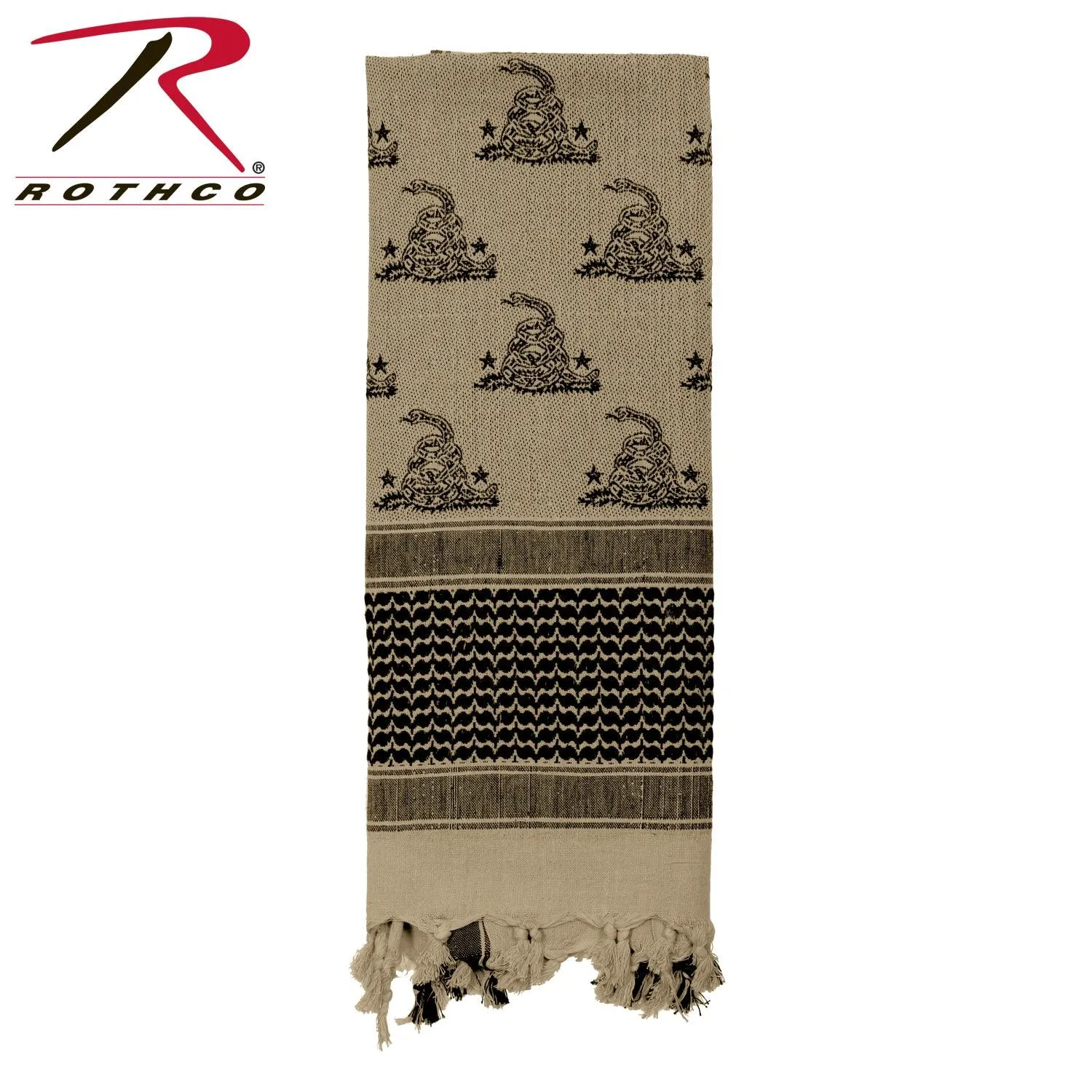 Gadsden Snake Shemagh Tactical Desert Scarf