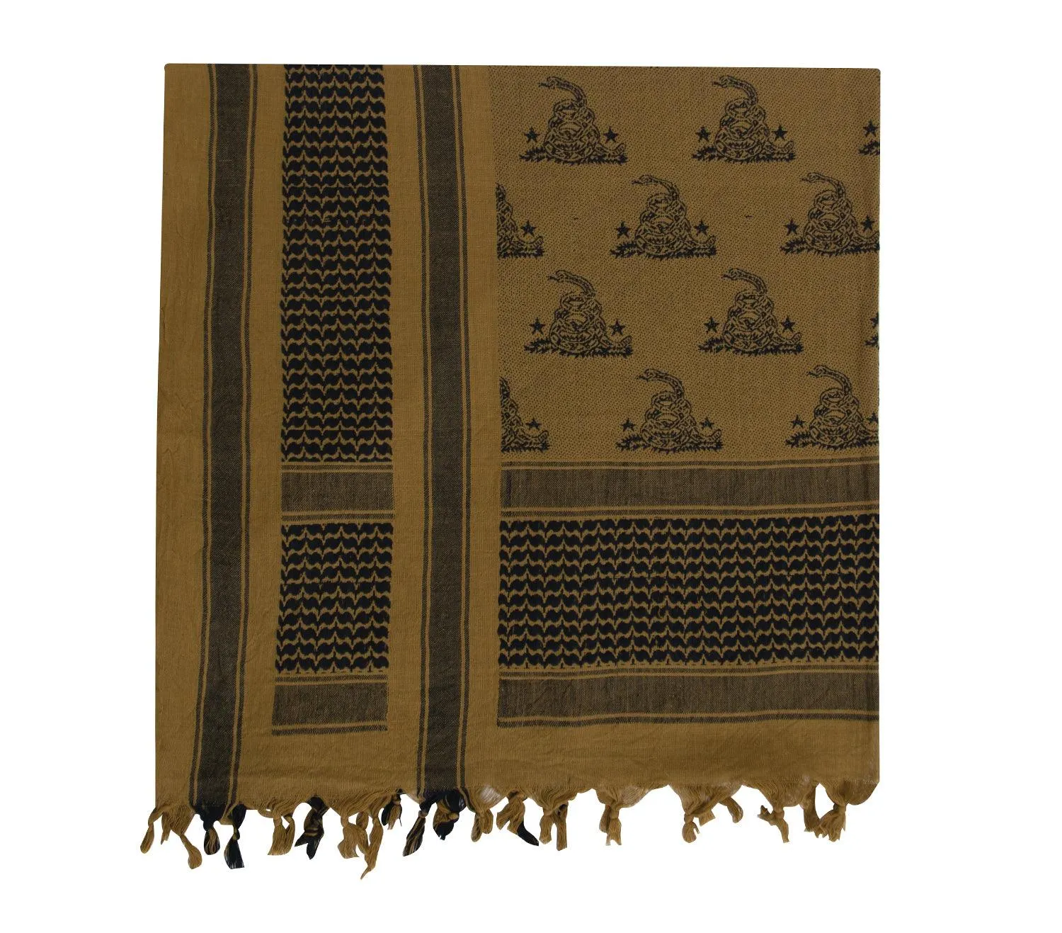 Gadsden Snake Shemagh Tactical Desert Scarf