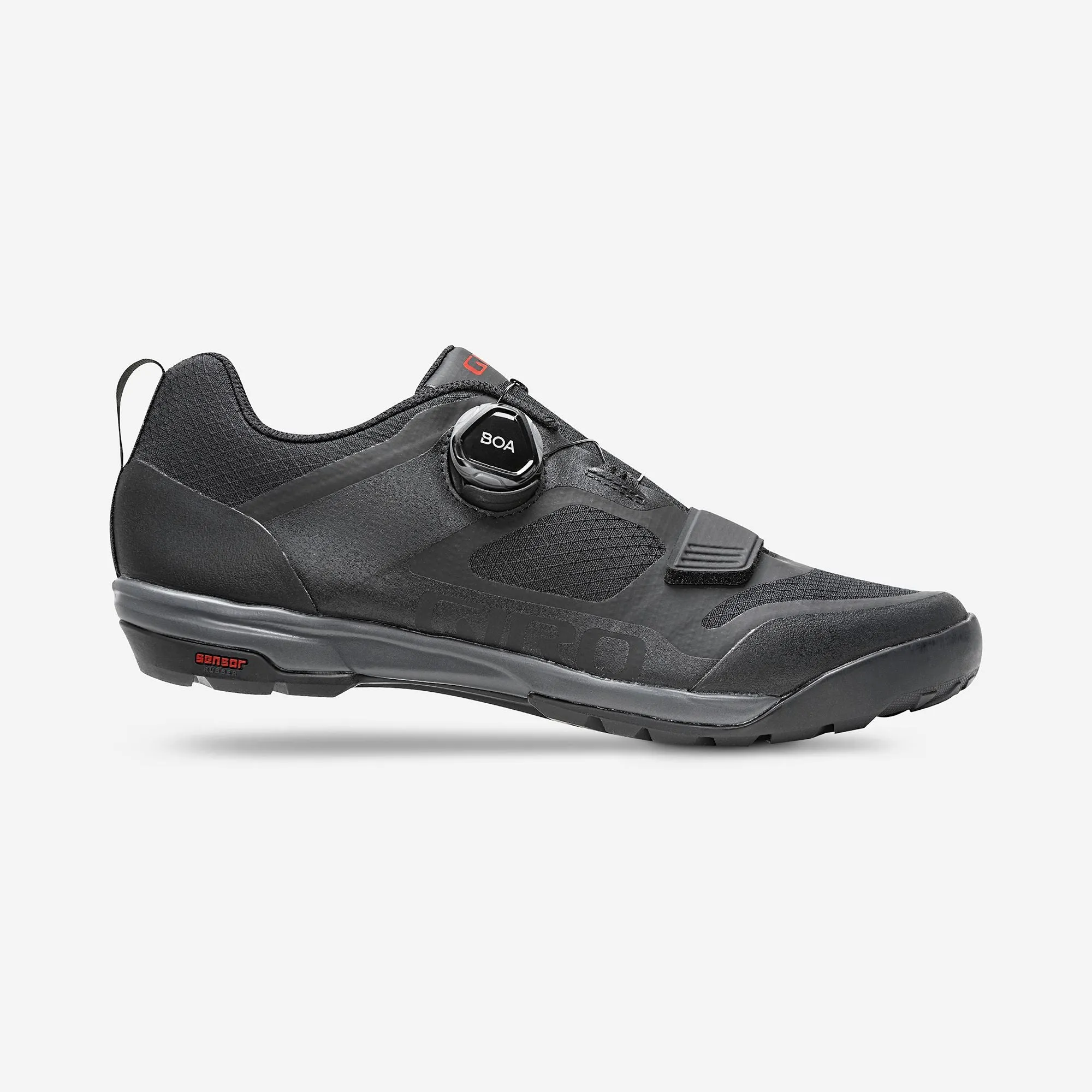 Giro Ventana Mens Bicycle Shoes Black/Dark Shadow 42