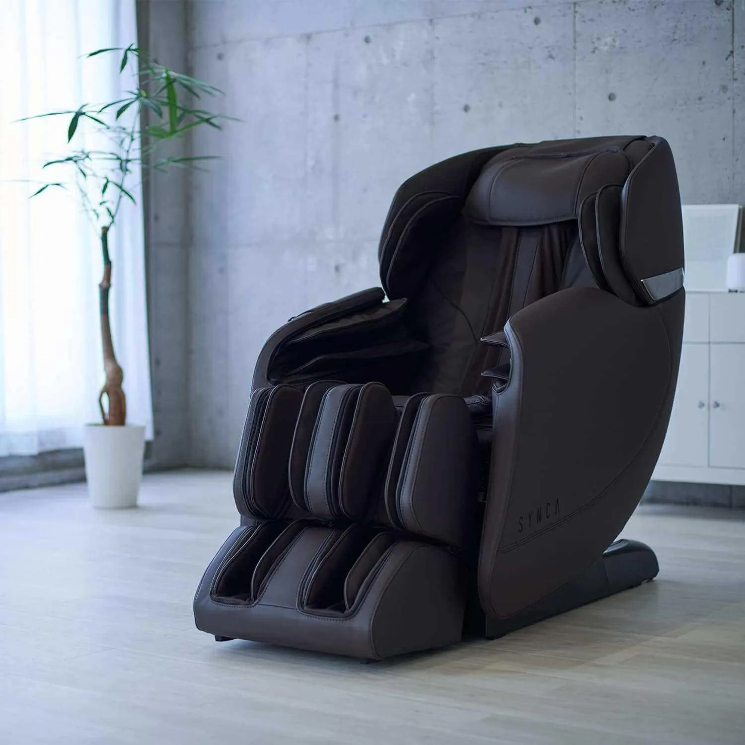 Hisho - SL Track Heated Deluxe Zero Gravity Massage Chair