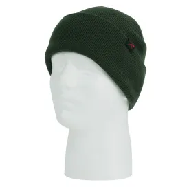 Hunter Green - Military Deluxe Fine Knit Watch Cap - Acrylic