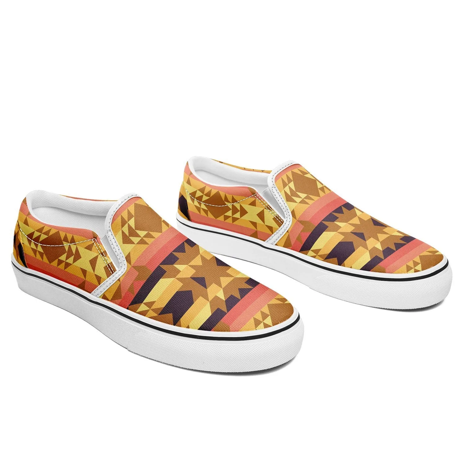 Infinite Sunset Otoyimm Kid's Canvas Slip On Shoes