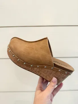 Marley Wedge by Corkys - Caramel