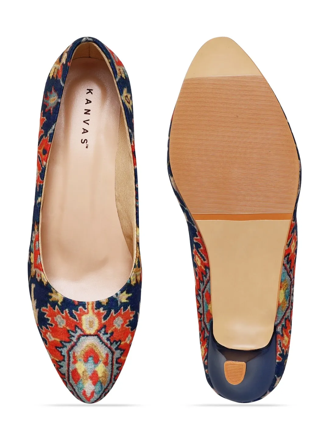 Mughal Rugged Kitten Heels