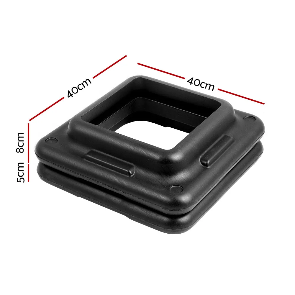 Non-Skid Aerobic Step Riser Block Set for Home Gym - Everfit