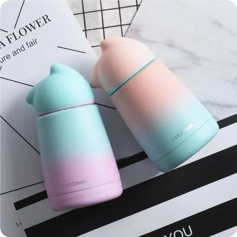 Ombre Kitten Water Bottles