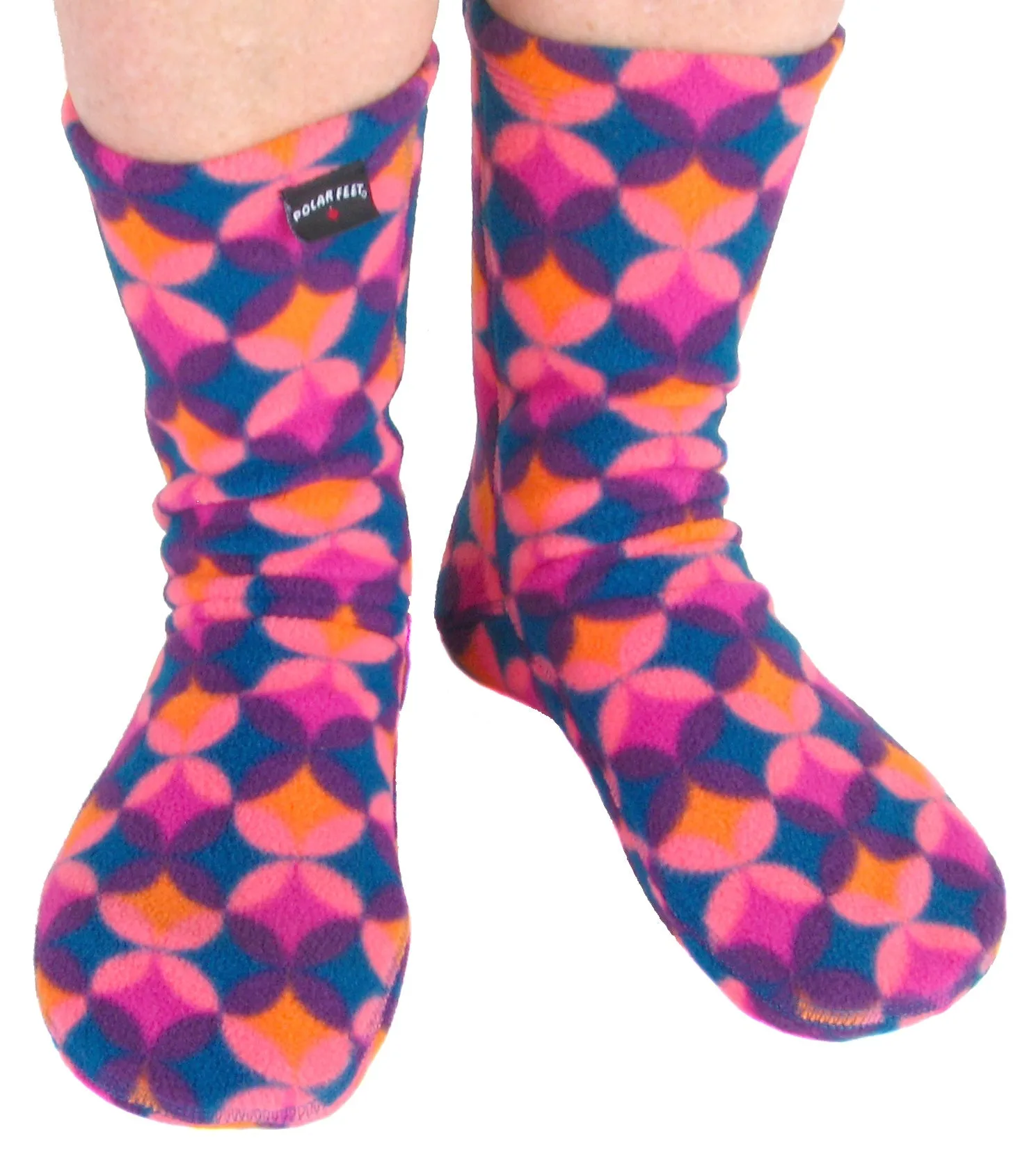 Polar Feet Adult Socks - Art Deco