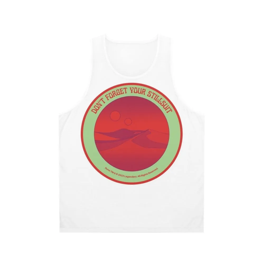 "Dune Arrakis Unisex Desert Tank Top | Dune Movie Merchandise"