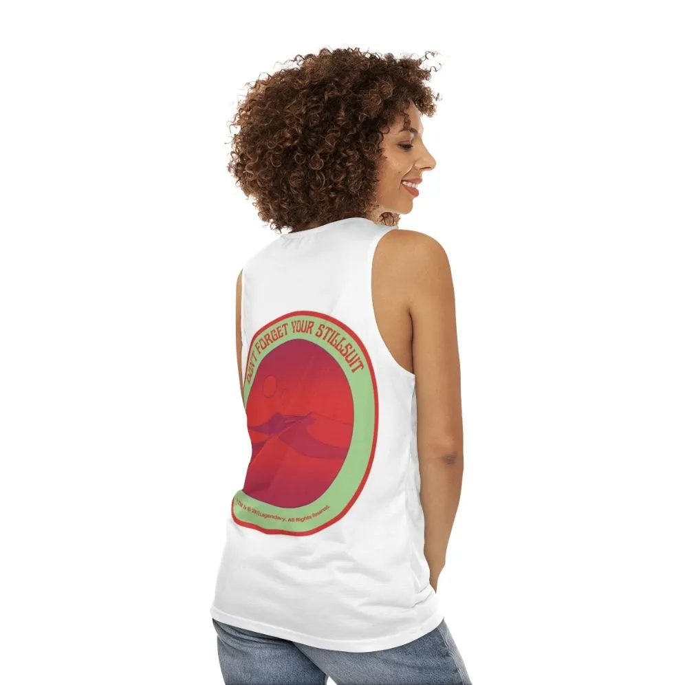 "Dune Arrakis Unisex Desert Tank Top | Dune Movie Merchandise"