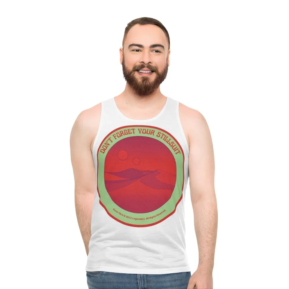 "Dune Arrakis Unisex Desert Tank Top | Dune Movie Merchandise"