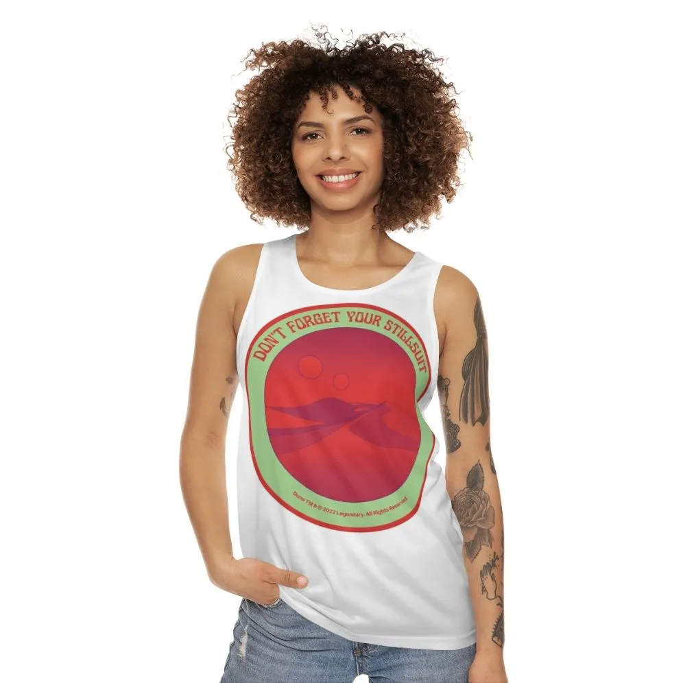 "Dune Arrakis Unisex Desert Tank Top | Dune Movie Merchandise"