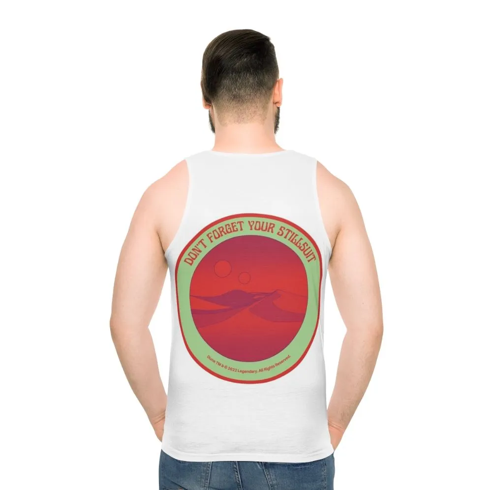 "Dune Arrakis Unisex Desert Tank Top | Dune Movie Merchandise"