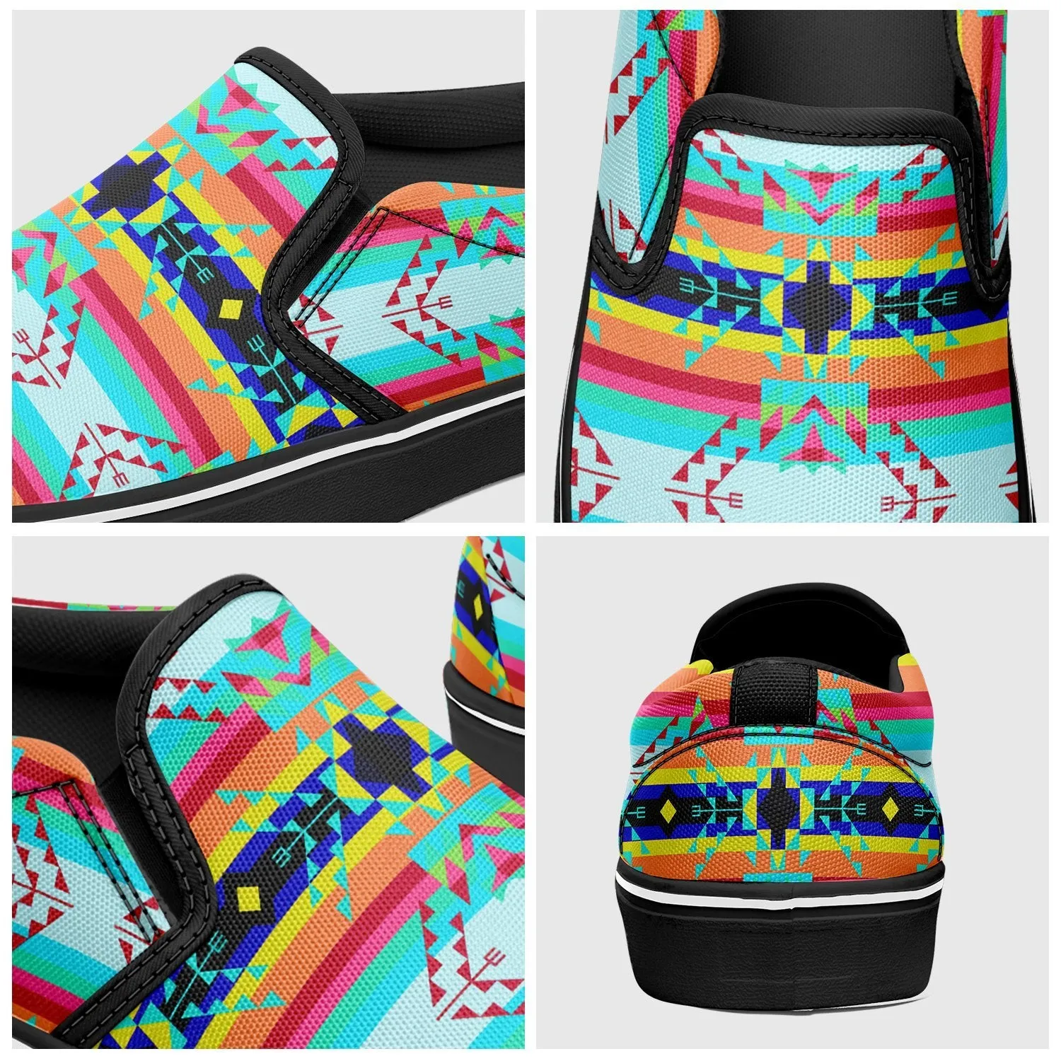 Sacred Spring Otoyimm Kid's Canvas Slip On Shoes