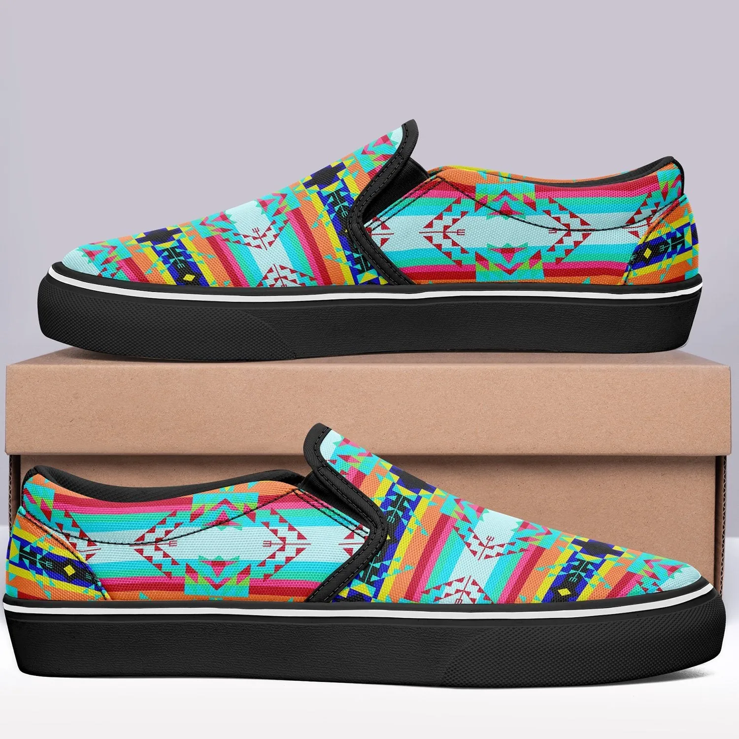 Sacred Spring Otoyimm Kid's Canvas Slip On Shoes