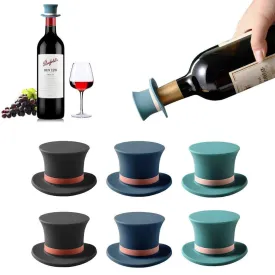 Silicone Magic Cap Corks Preserve Wine Freshly and Effortlessly