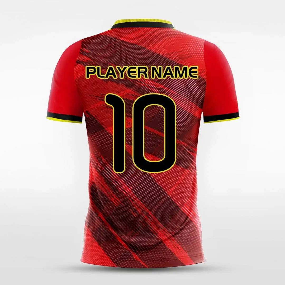 Team Belgium - Customized Men's Sublimated Soccer Jersey