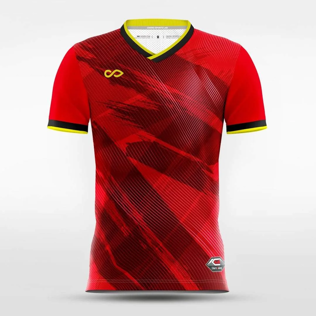 Team Belgium - Customized Men's Sublimated Soccer Jersey