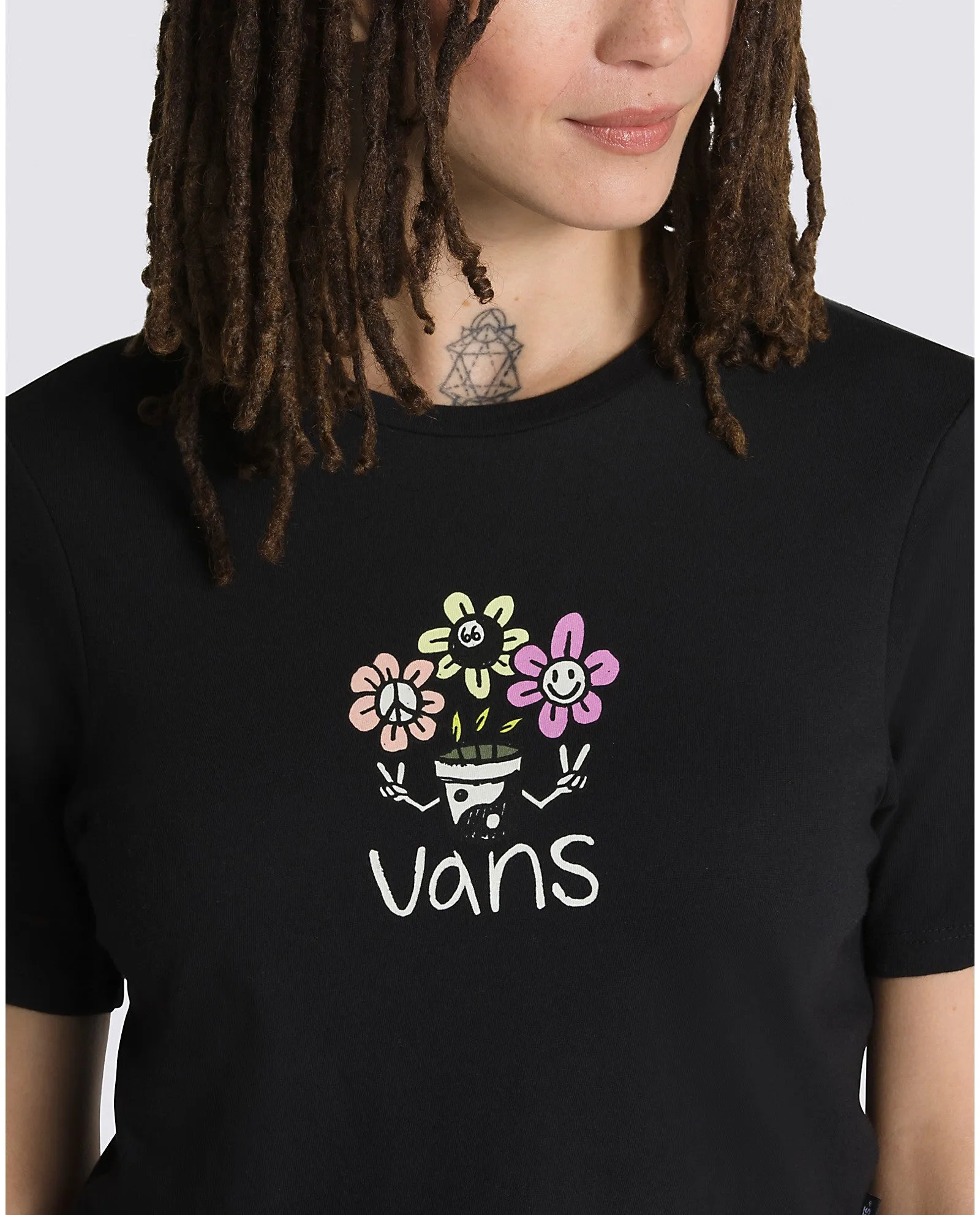 Vans Peace Pot Crop Tee