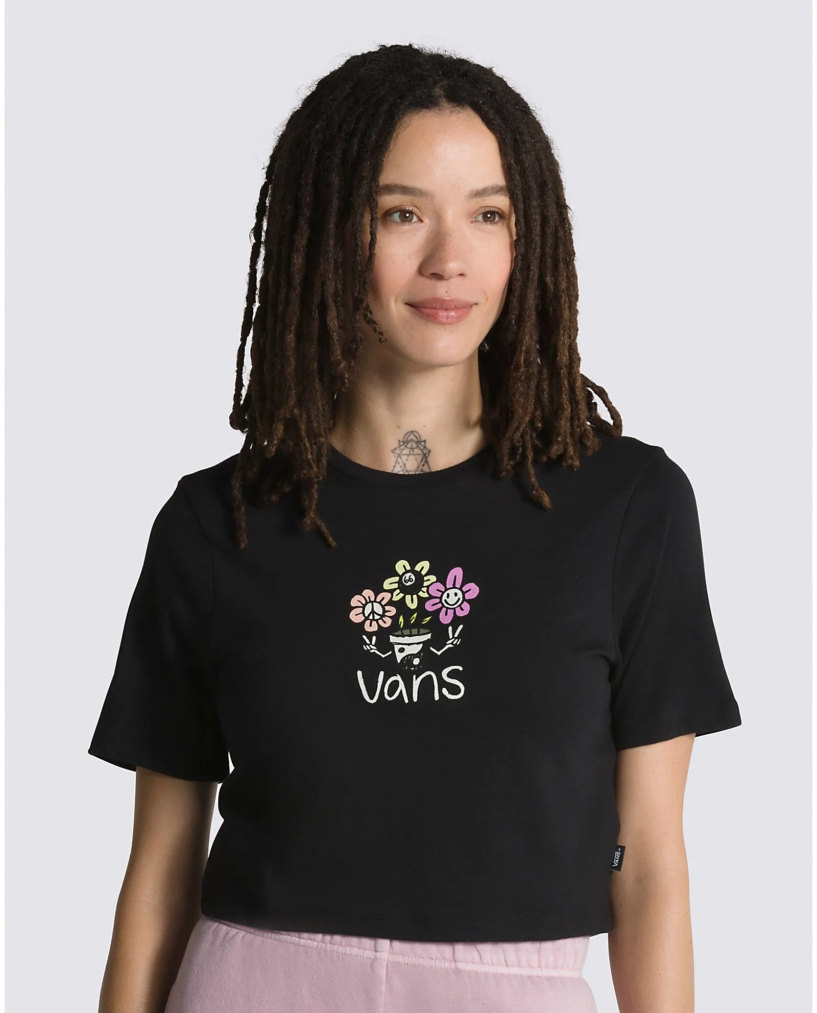 Vans Peace Pot Crop Tee