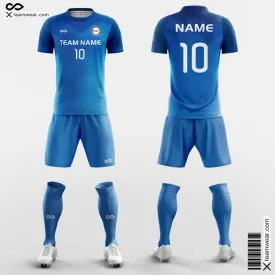 Vintage Blue - Custom Soccer Jerseys Kit Sublimated for University