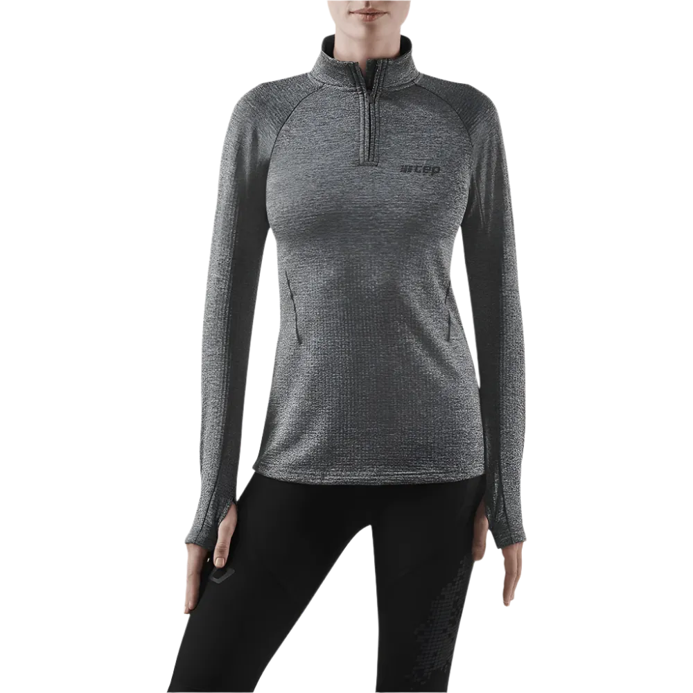 Winter Run Quarter Zip Pullover, Women