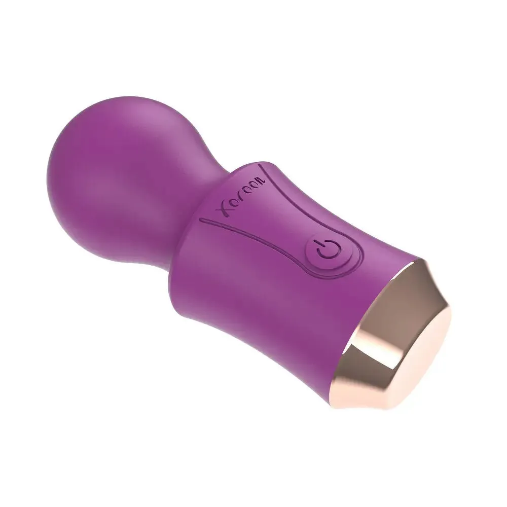 Xocoon Silicone Purple Rechargeable Massage Wand Vibrator