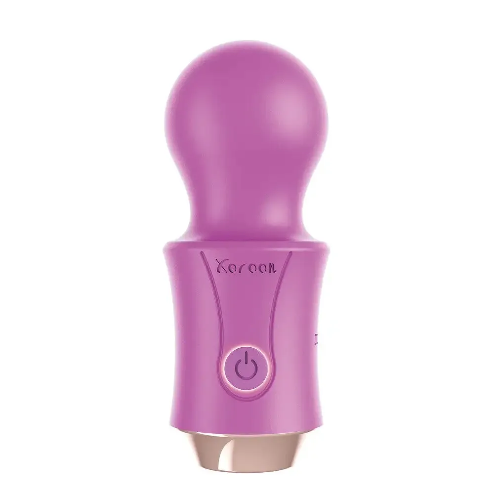 Xocoon Silicone Purple Rechargeable Massage Wand Vibrator