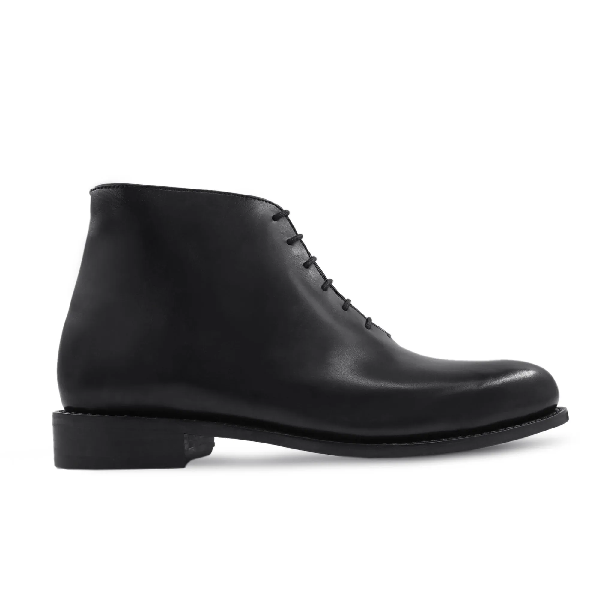 Yaling - Men's Black Calf Leather Chukka Boot